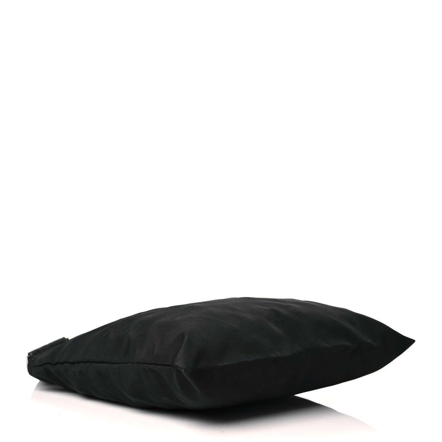 Nylon Vela Flat Messenger Bag Black