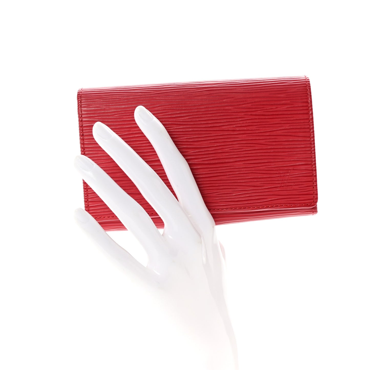 Epi Porte-Monnaie Billets Tresor Wallet Castillan Red