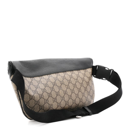 Gucci GG Supreme Monogram Belt Bag Black 3 of 11