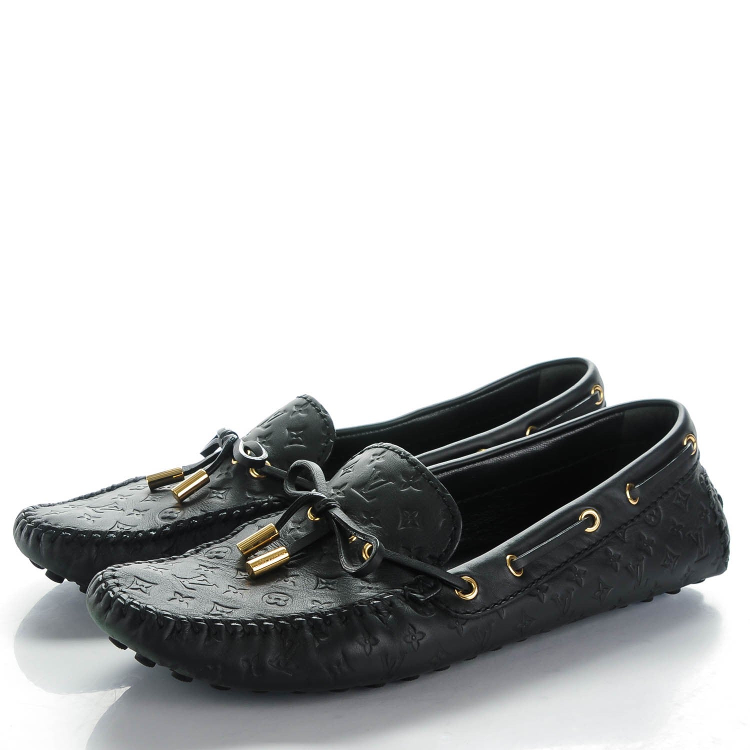 Louis Vuitton Empreinte Gloria Loafers 40 Black 3 of 10