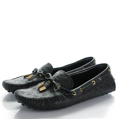Louis Vuitton Empreinte Gloria Loafers 40 Black 3 of 10