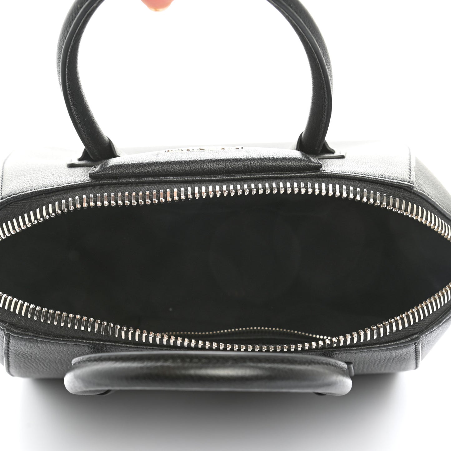 Sugar Goatskin Small Antigona Black