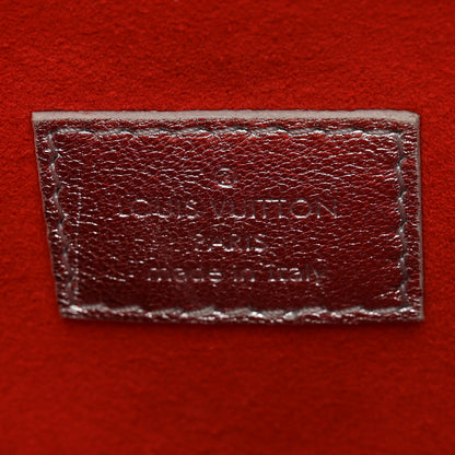 Louis Vuitton Metallic Lambskin Embossed Monogram Coussin PM Silver 8 of 13
