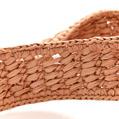 Chloe Raffia Summer Banana Tote Summery Beige 11 of 11