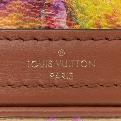 Louis Vuitton Metallic Monogram LV Garden Nano Bucket Bag Gold 7 of 10