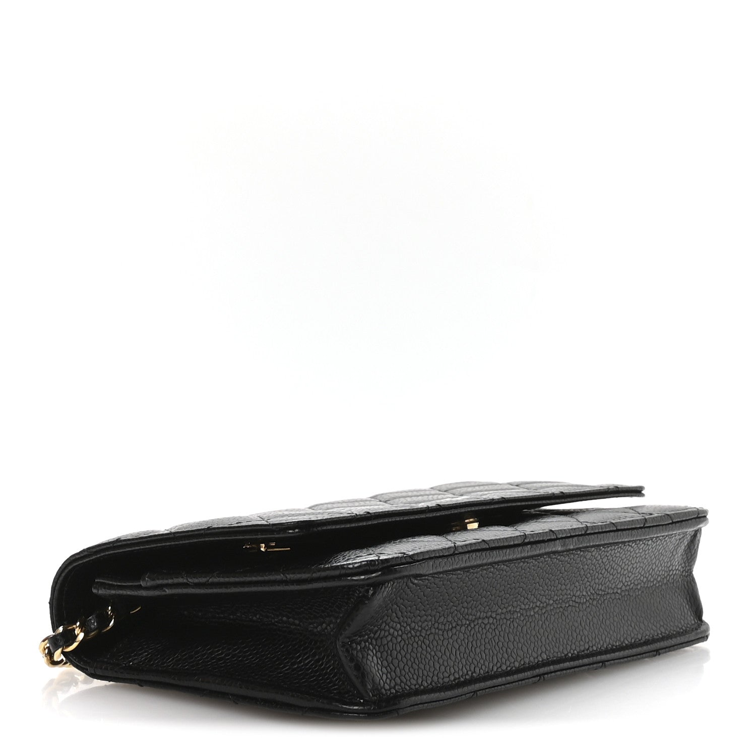 Chanel Caviar Quilted Wallet on Chain WOC Black 3 of 11