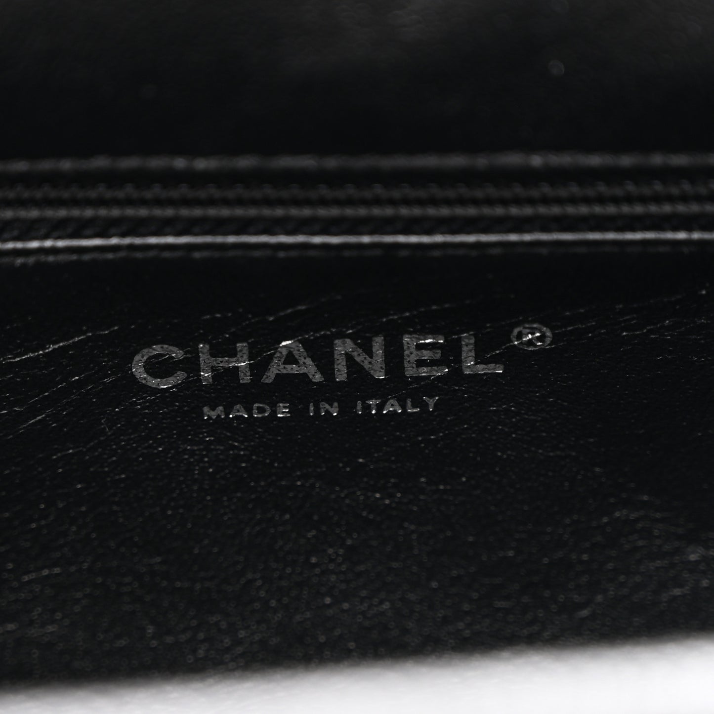 Caviar Quilted Timeless Clutch Black