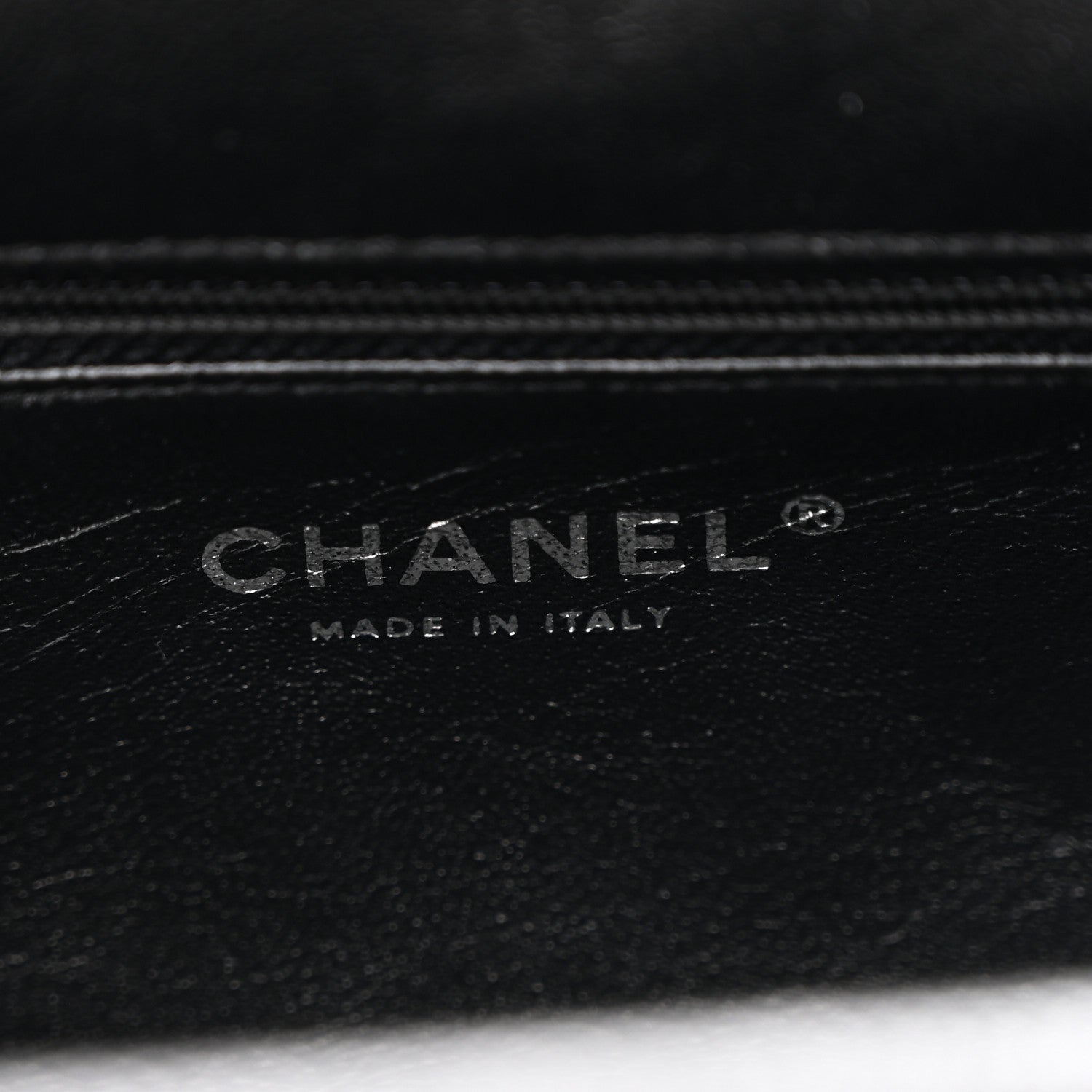 Chanel Caviar Quilted Timeless Clutch Black 6 of 7