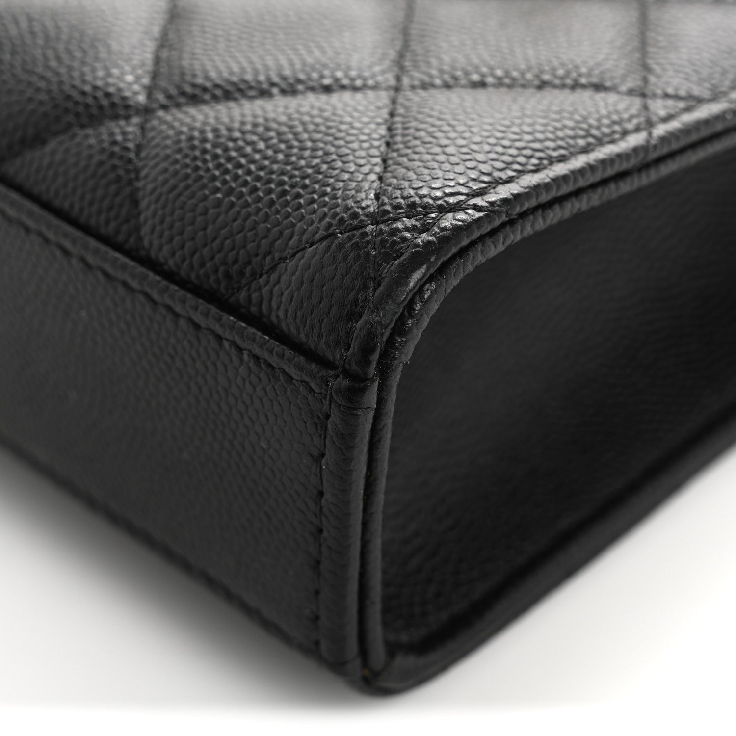 Chanel Caviar Quilted Classic Phone Holder Black 15 of 16