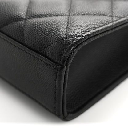 Chanel Caviar Quilted Classic Phone Holder Black 15 of 16
