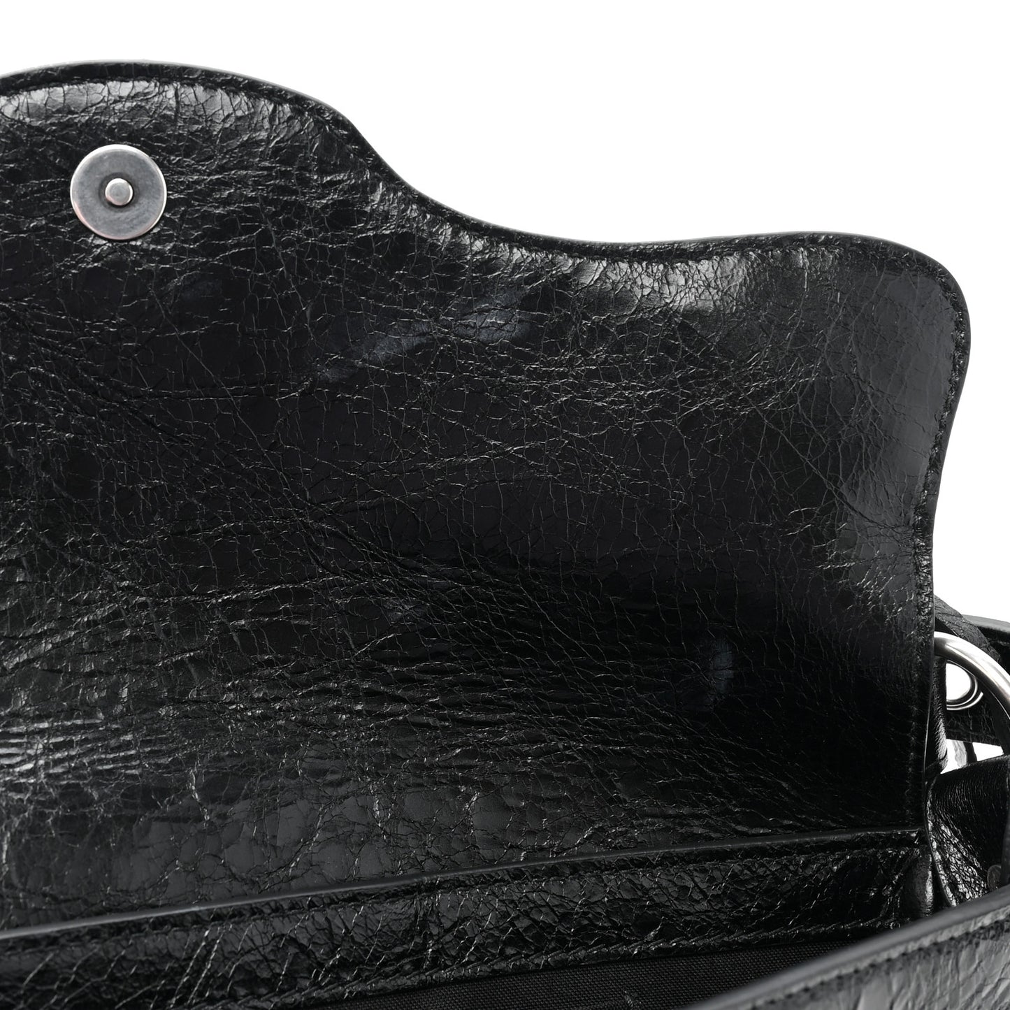 Agneau Arena Small Le Cagole Sling Bag Black