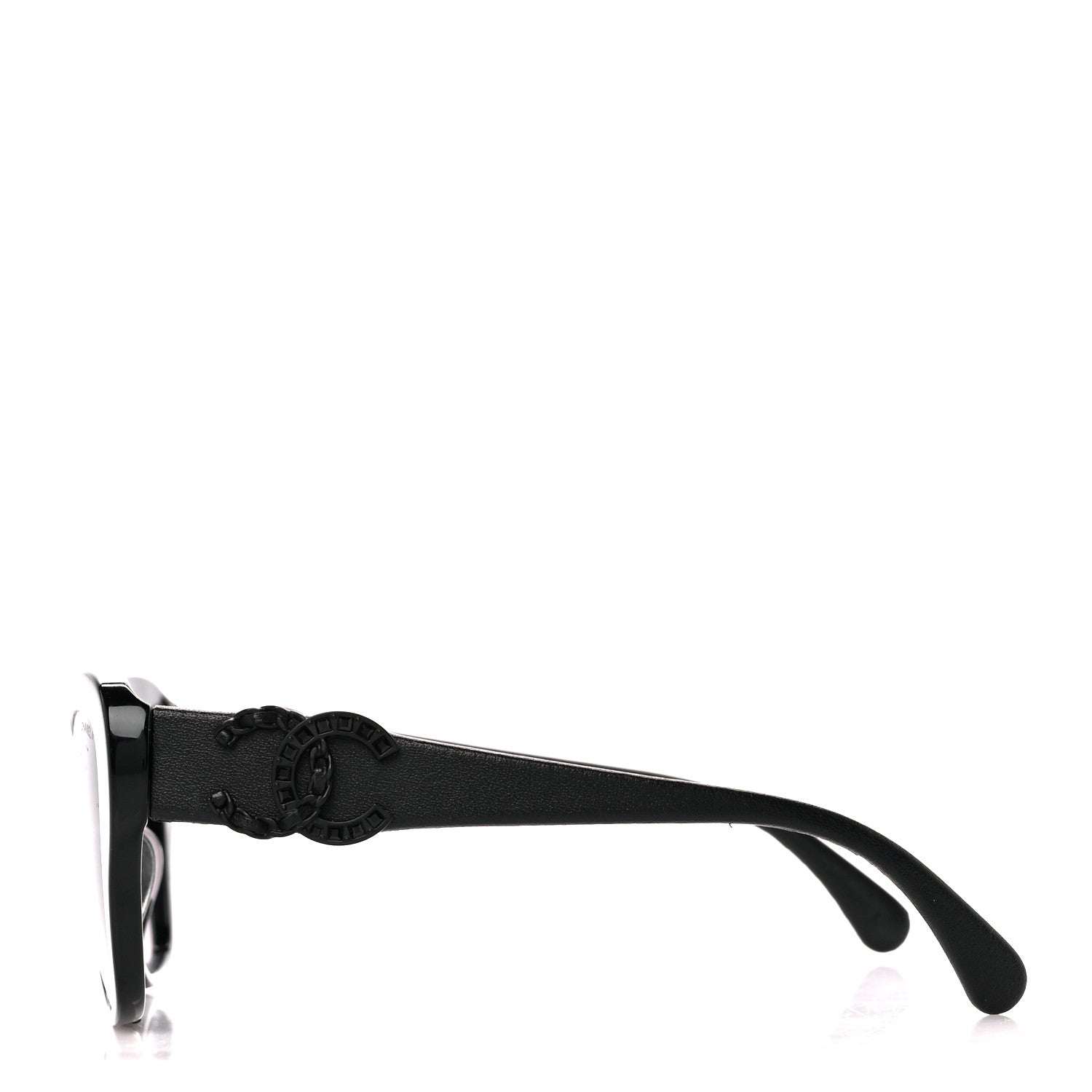 Chanel Acetate Lambskin CC Sunglasses 5457-Q-A Black 3 of 8