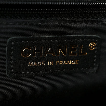 Chanel Lambskin Quilted Medium Elegant CC Flap Beige Black 6 of 11