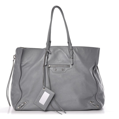 Balenciaga Veau Papier A4 Zip Around Tote Grey 1 of 21