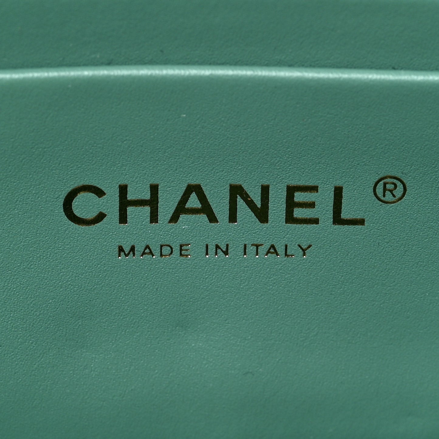Caviar Quilted Mini CC You Camera Case Dark Green
