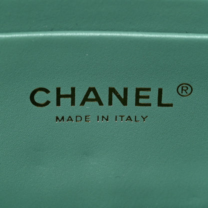 Chanel Caviar Quilted Mini CC You Camera Case Dark Green 6 of 9