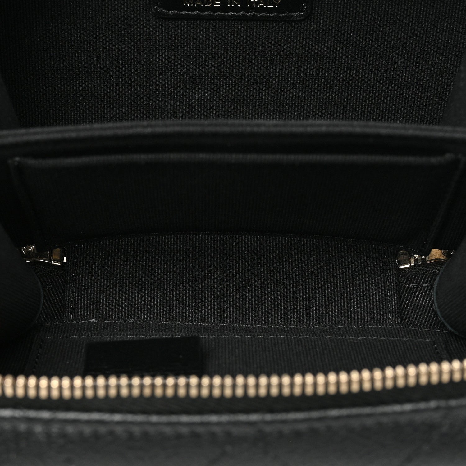 Chanel Caviar Quilted Vanity Case Black 5 of 9