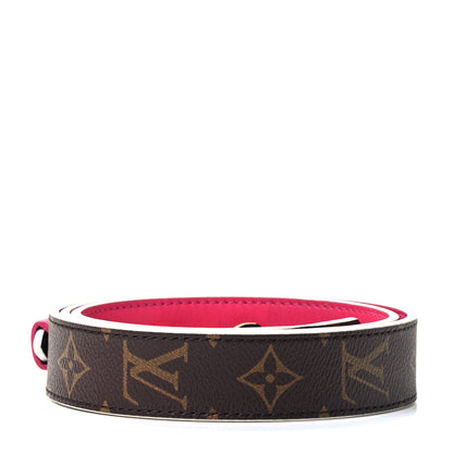 Louis Vuitton Monogram Bandouliere Shoulder Strap XL Hot Pink 2 of 4