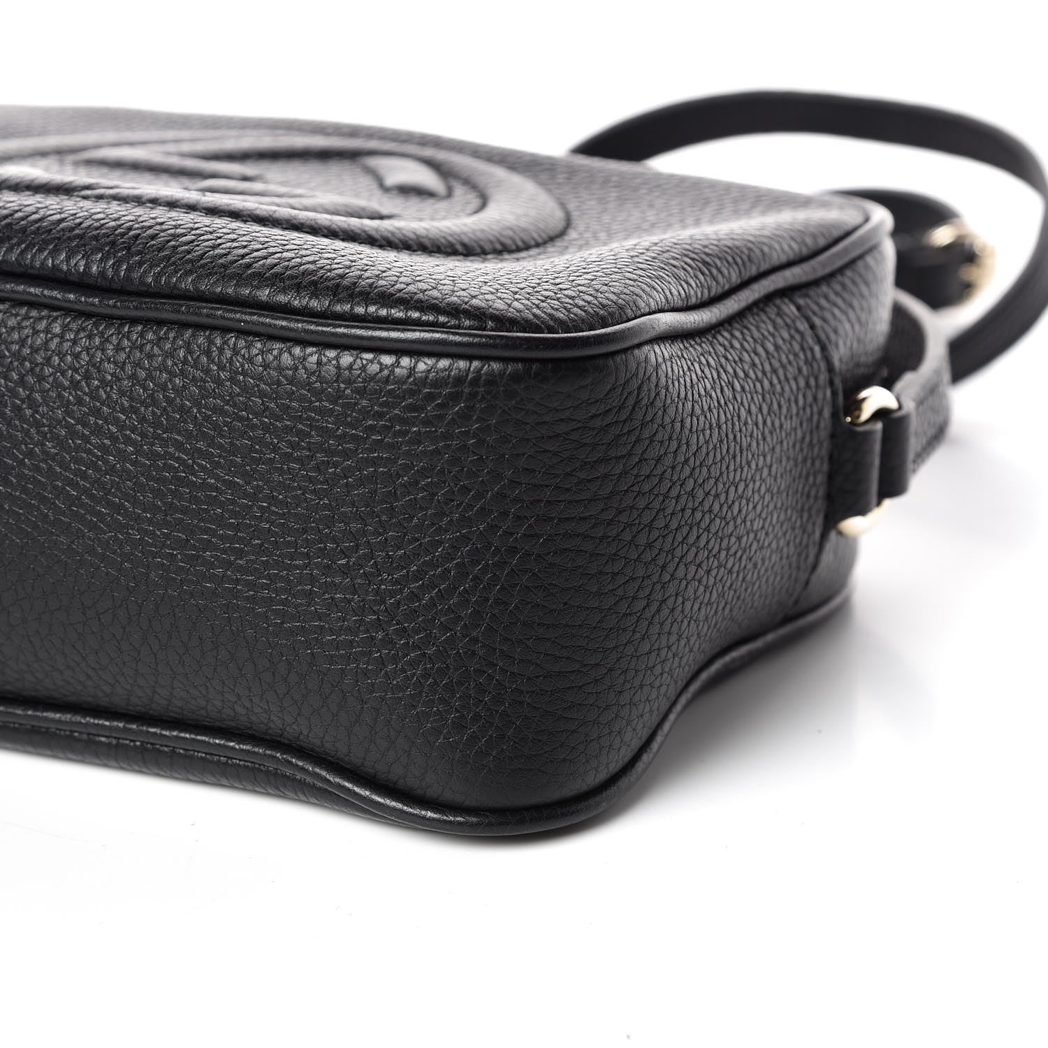 Gucci Pebbled Calfskin Small Soho Disco Bag Black 6 of 10