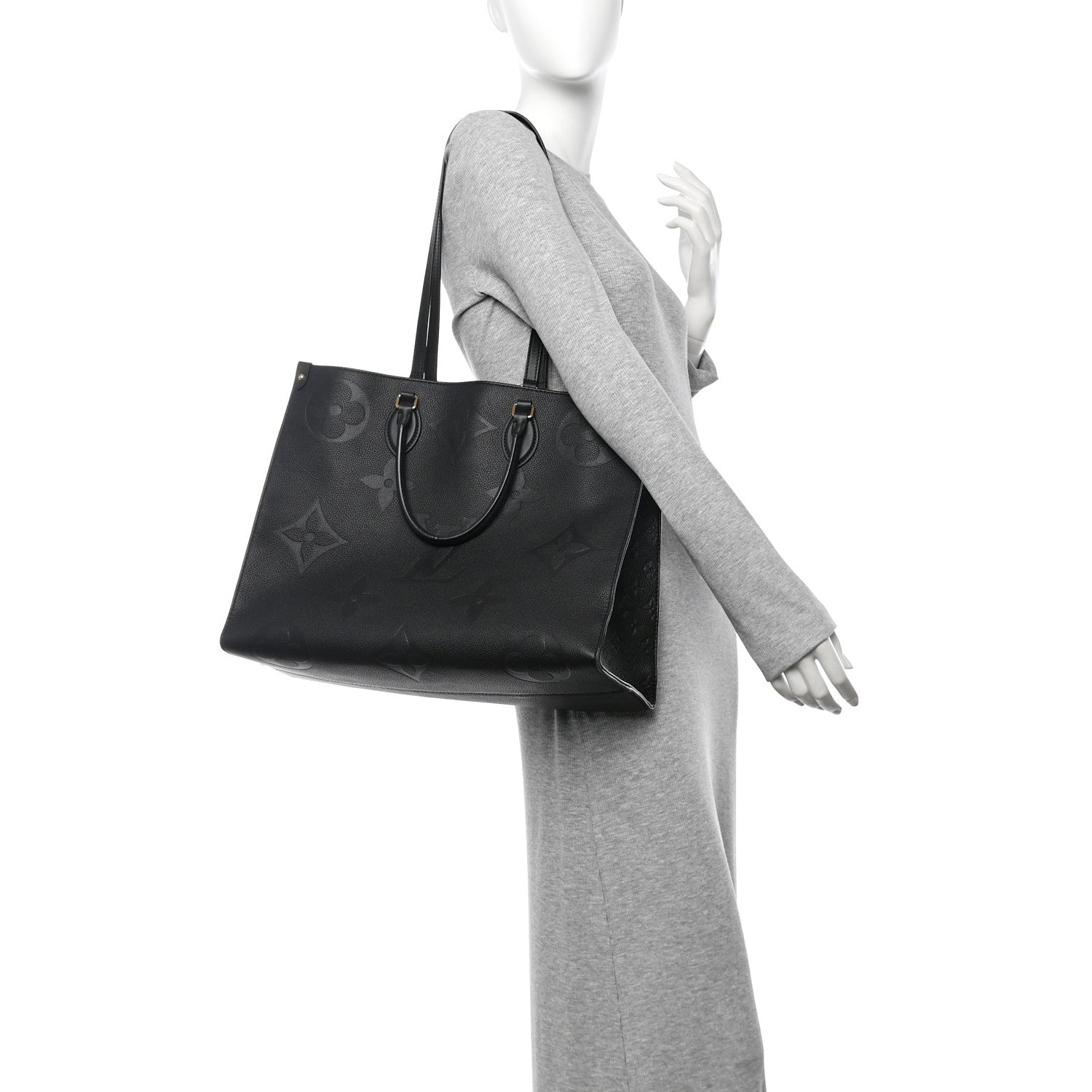 Louis Vuitton Empreinte Monogram Giant Onthego GM Black 2 of 12