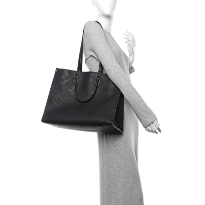 Louis Vuitton Empreinte Monogram Giant Onthego GM Black 2 of 12
