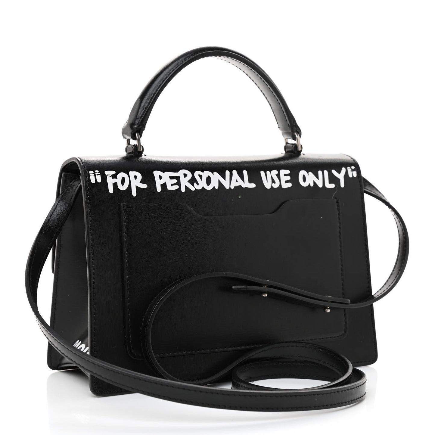 Calfskin Cash Jitney 1.4 Shoulder Bag Black