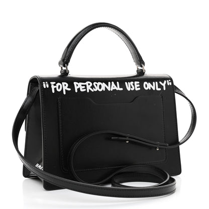 Off-White Calfskin Cash Jitney 1.4 Shoulder Bag Black 3 of 11