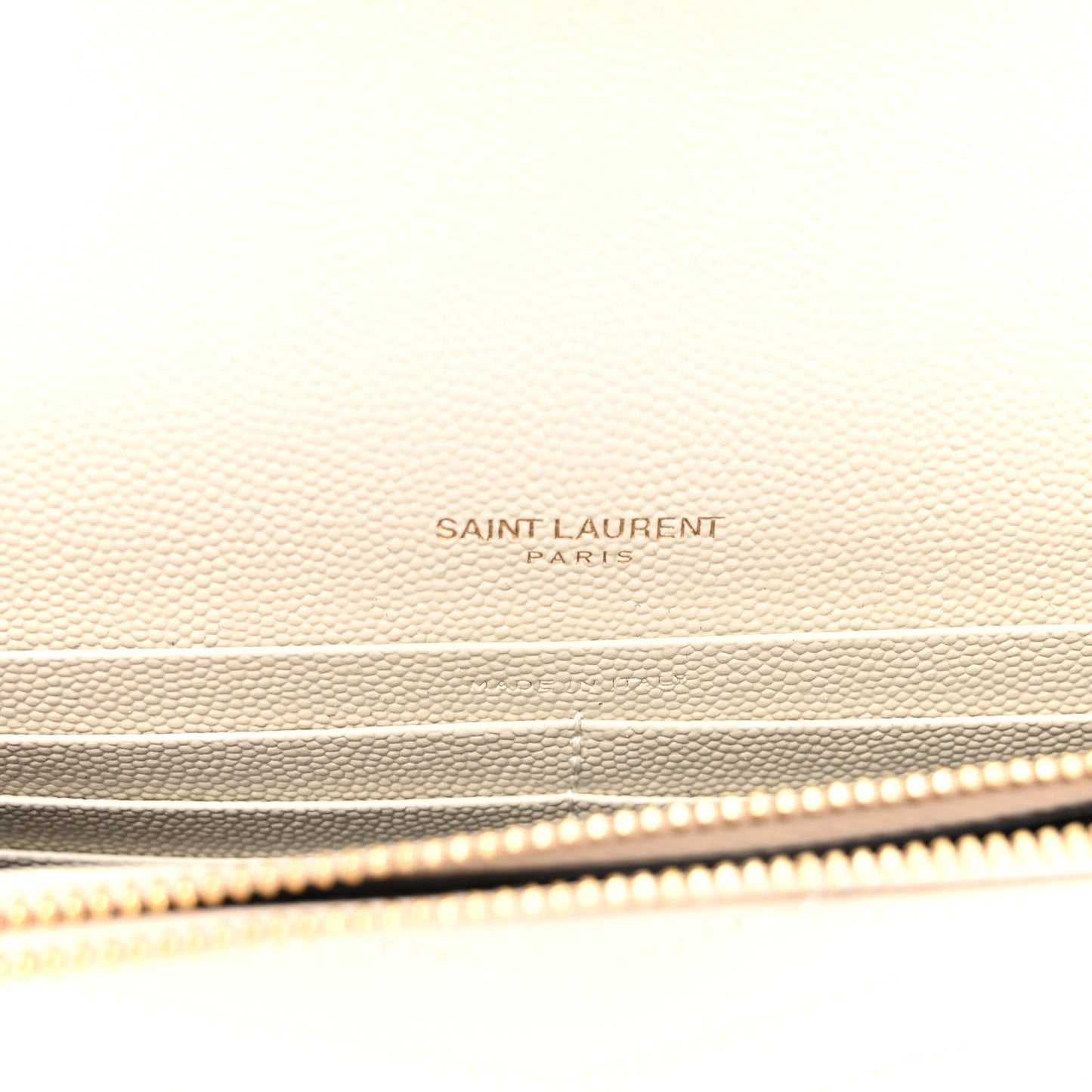 Grain De Poudre Matelasse Chevron Cassandre Envelope Chain Wallet Nude Powder