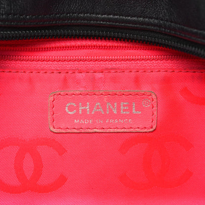 Chanel Calfskin Quilted Large Cambon Bowler Black 6 of 16