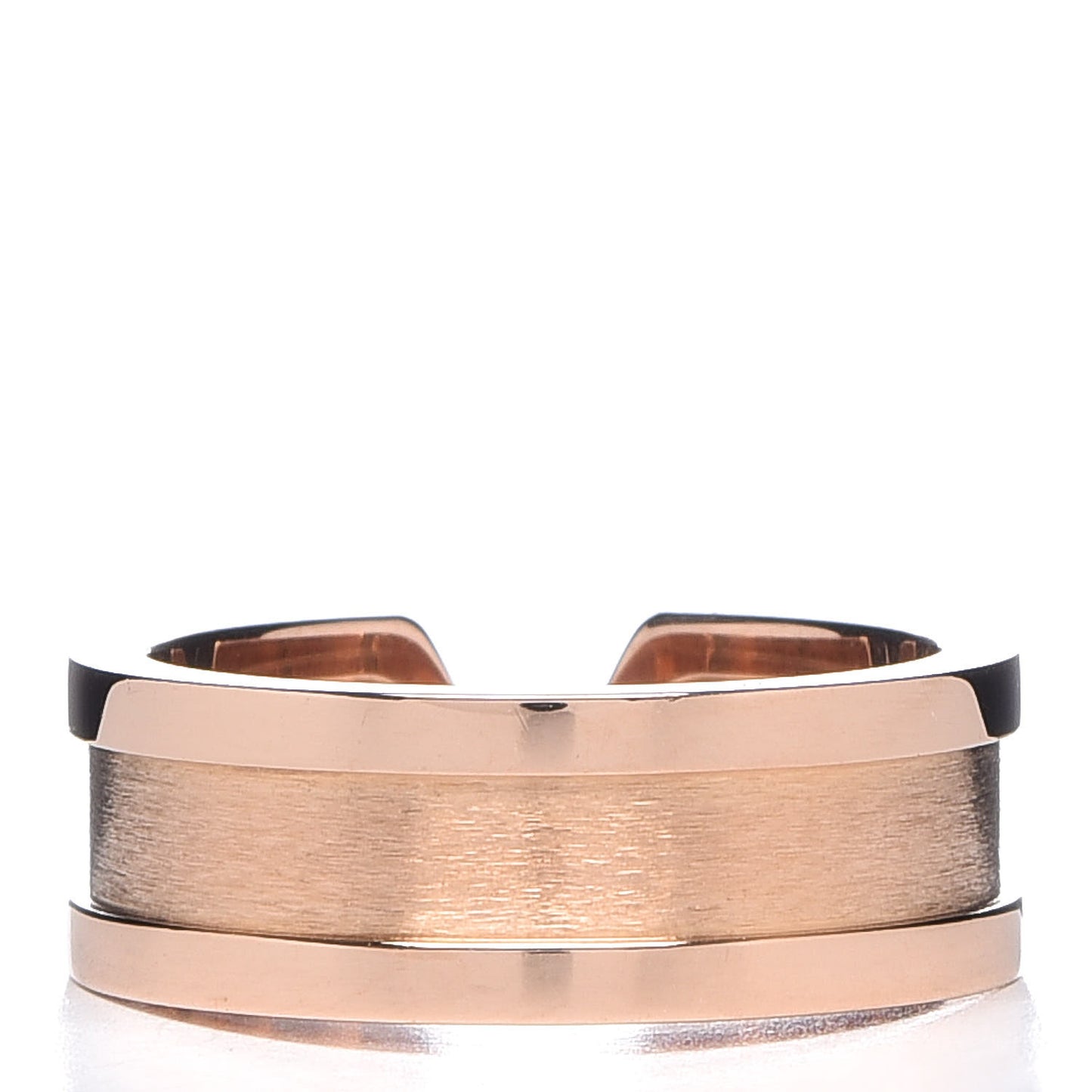 18K Pink Gold 6.5mm C De Ring 49 4.75