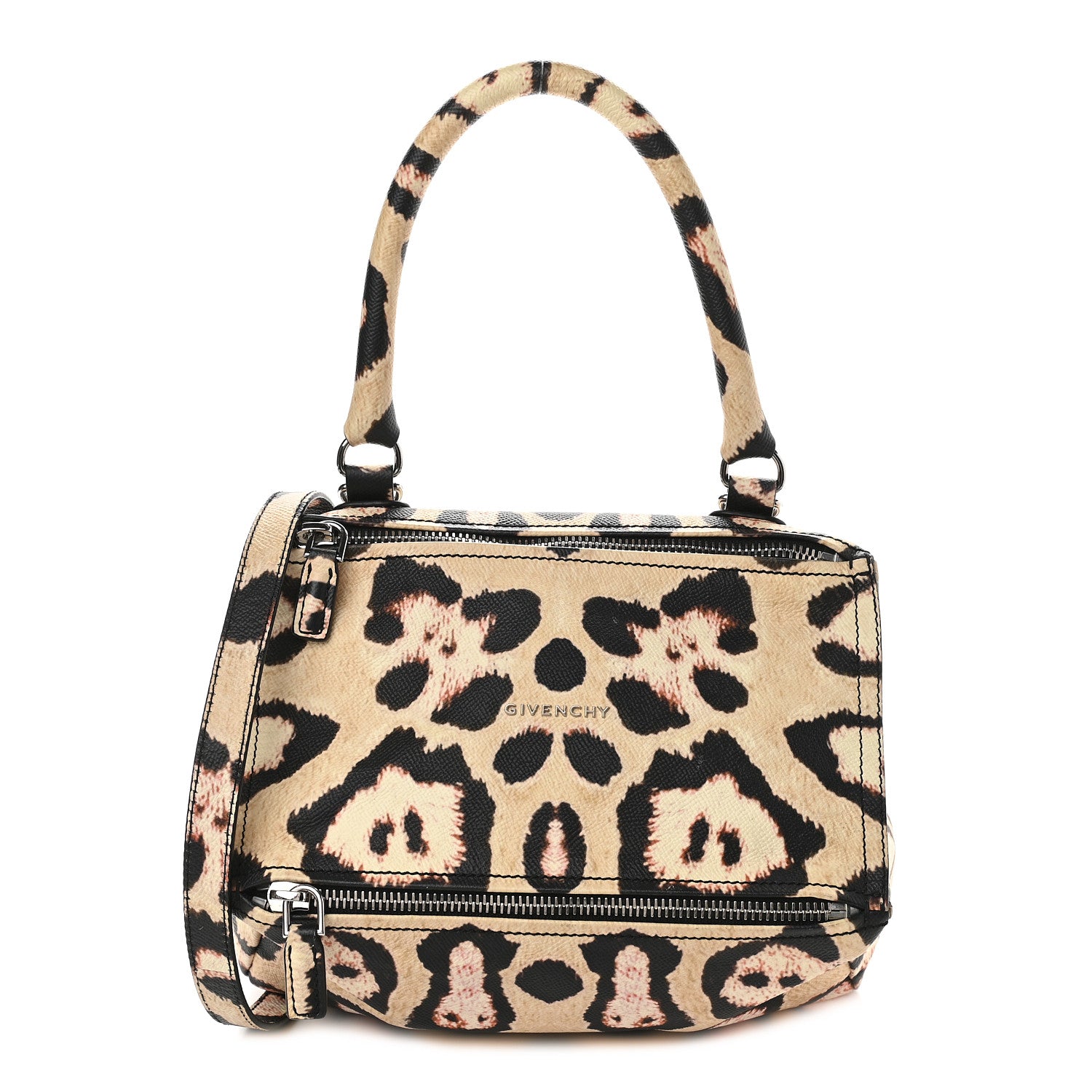 Givenchy Calfskin Jaguar Print Small Pandora Multicolor 1 of 9
