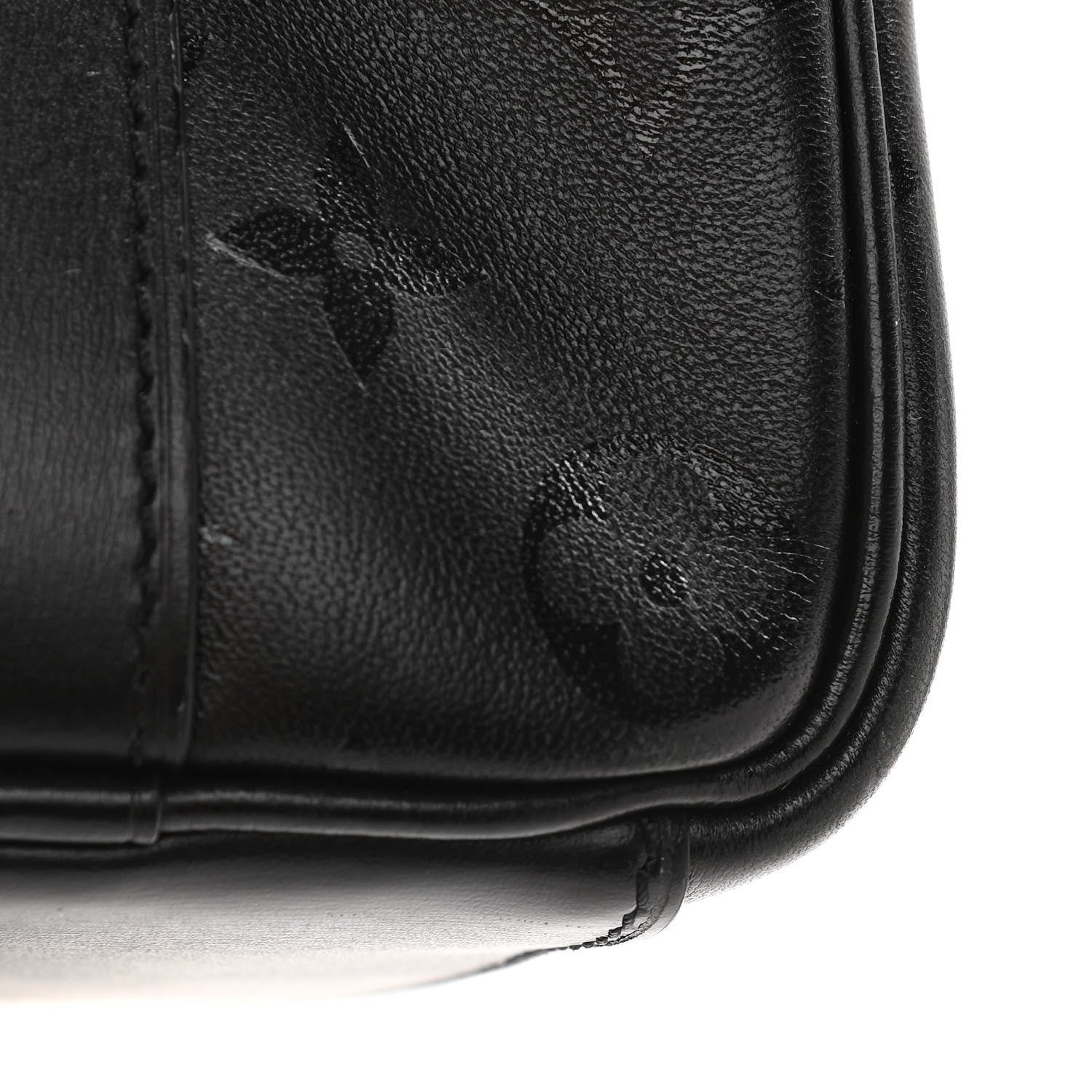 Louis Vuitton Monogram Ink Speedy BB Black 9 of 10