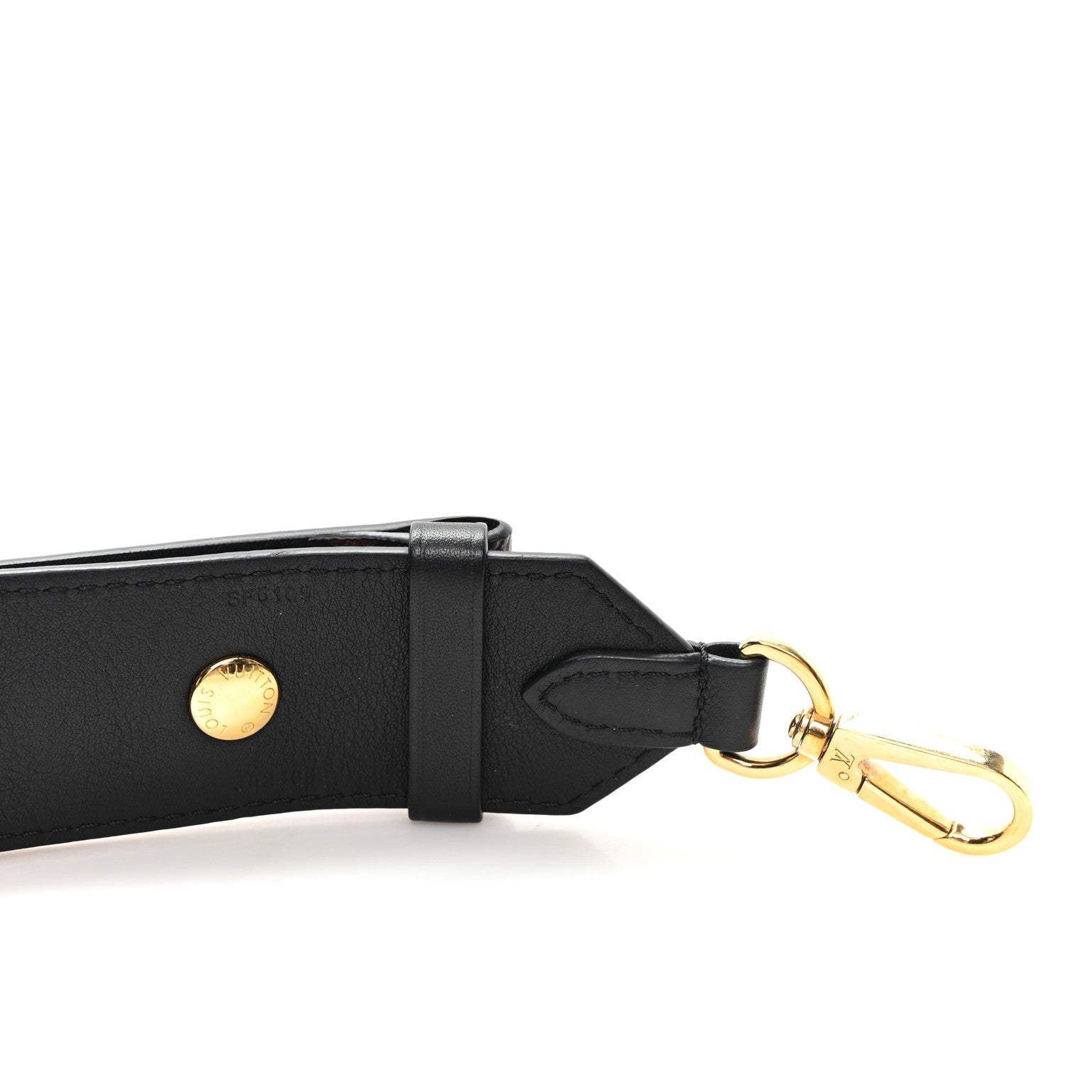 Louis Vuitton Monogram Adjustable Bandouliere Shoulder Strap Black 2 of 2