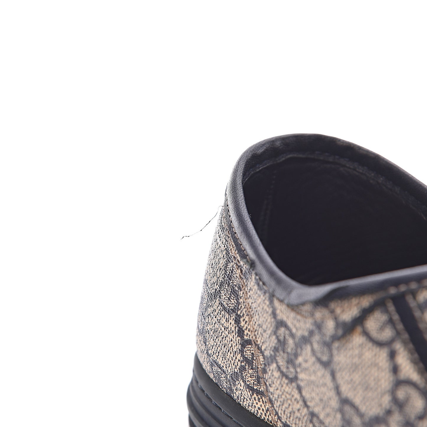 GG Supreme Monogram Mens Sneakers 6.5 Navy