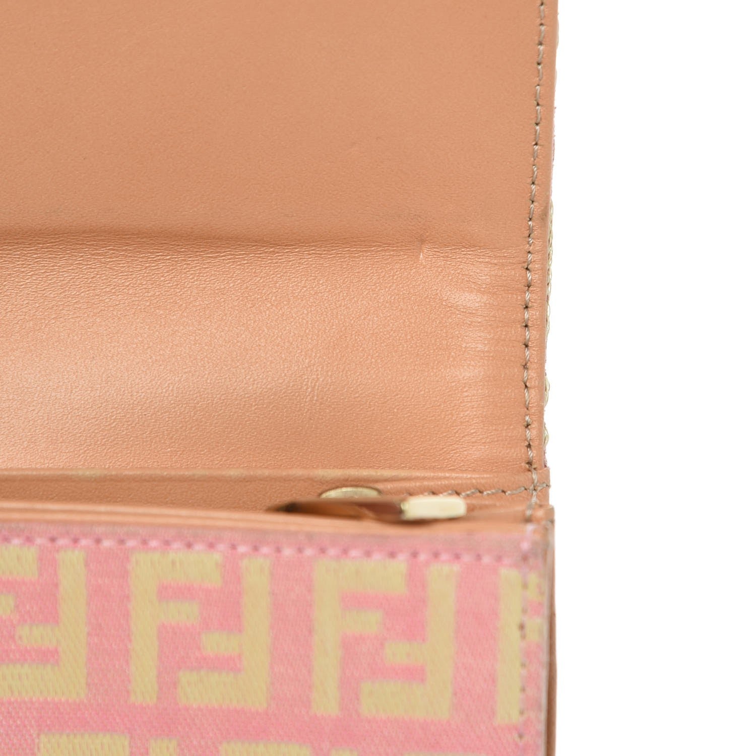 Fendi Zucca Continental Wallet Pink 6 of 13