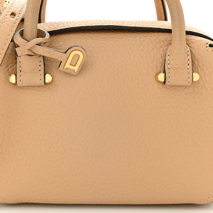 Delvaux Taurillon Soft Nano Cool Box Satchel Latte 8 of 10