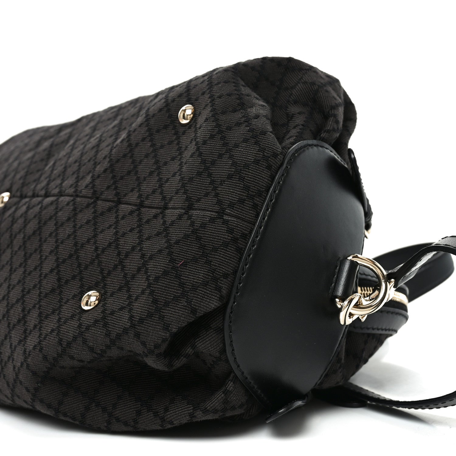 Gucci Diamante Bridle Tote Dark Brown 10 of 10