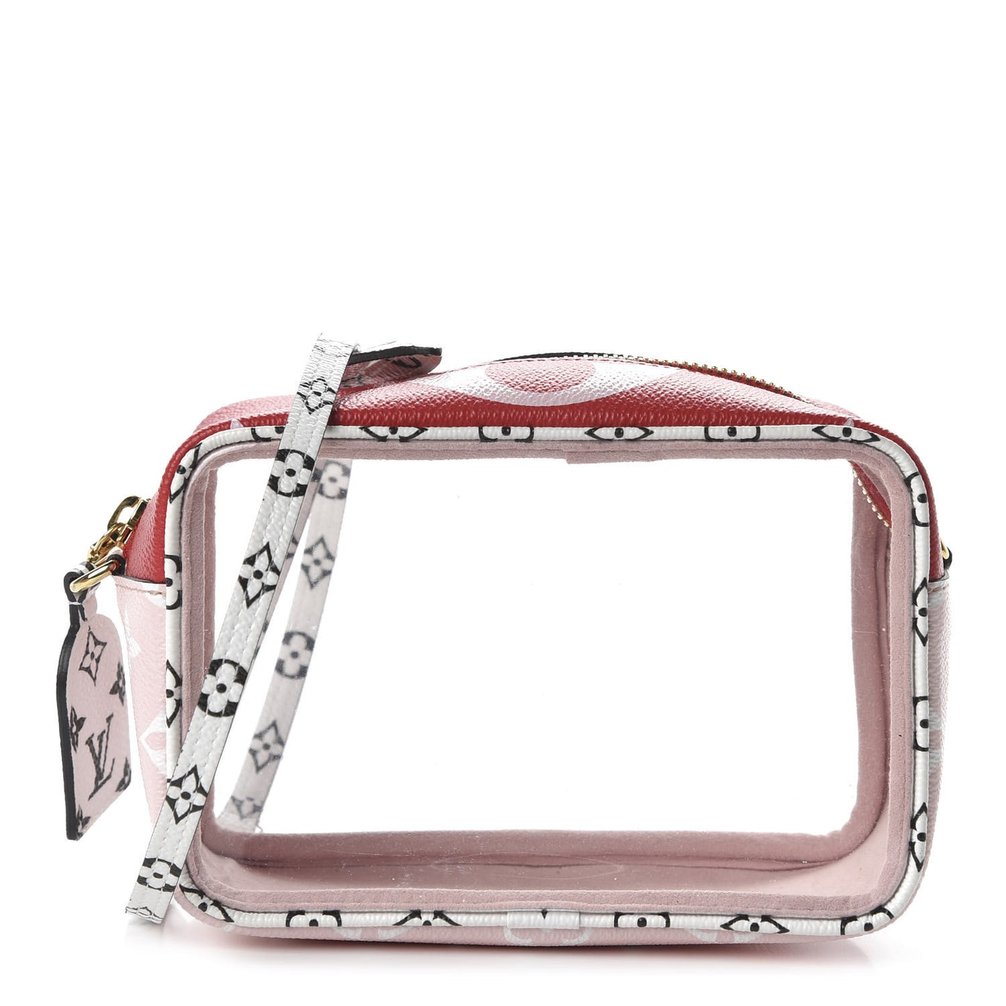 Monogram Giant Beach Pouch Rouge