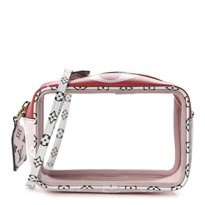 Louis Vuitton Monogram Giant Beach Pouch Rouge 1 of 10