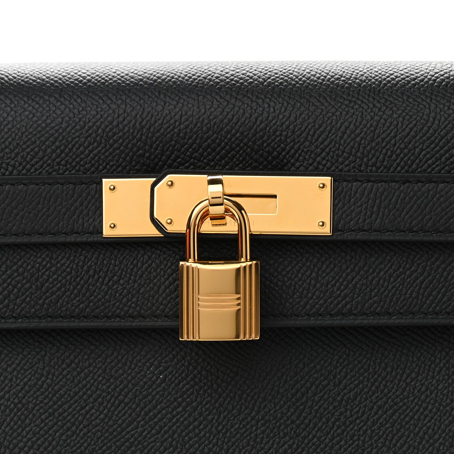 Hermes Epsom Kelly Sellier 32 Black 8 of 11