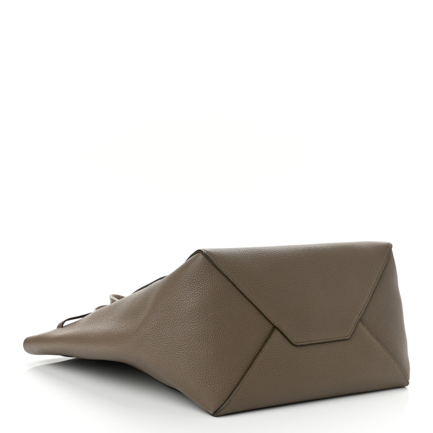 Celine Soft Grained Calfskin Small Belt Cabas Phantom Taupe 4 of 10