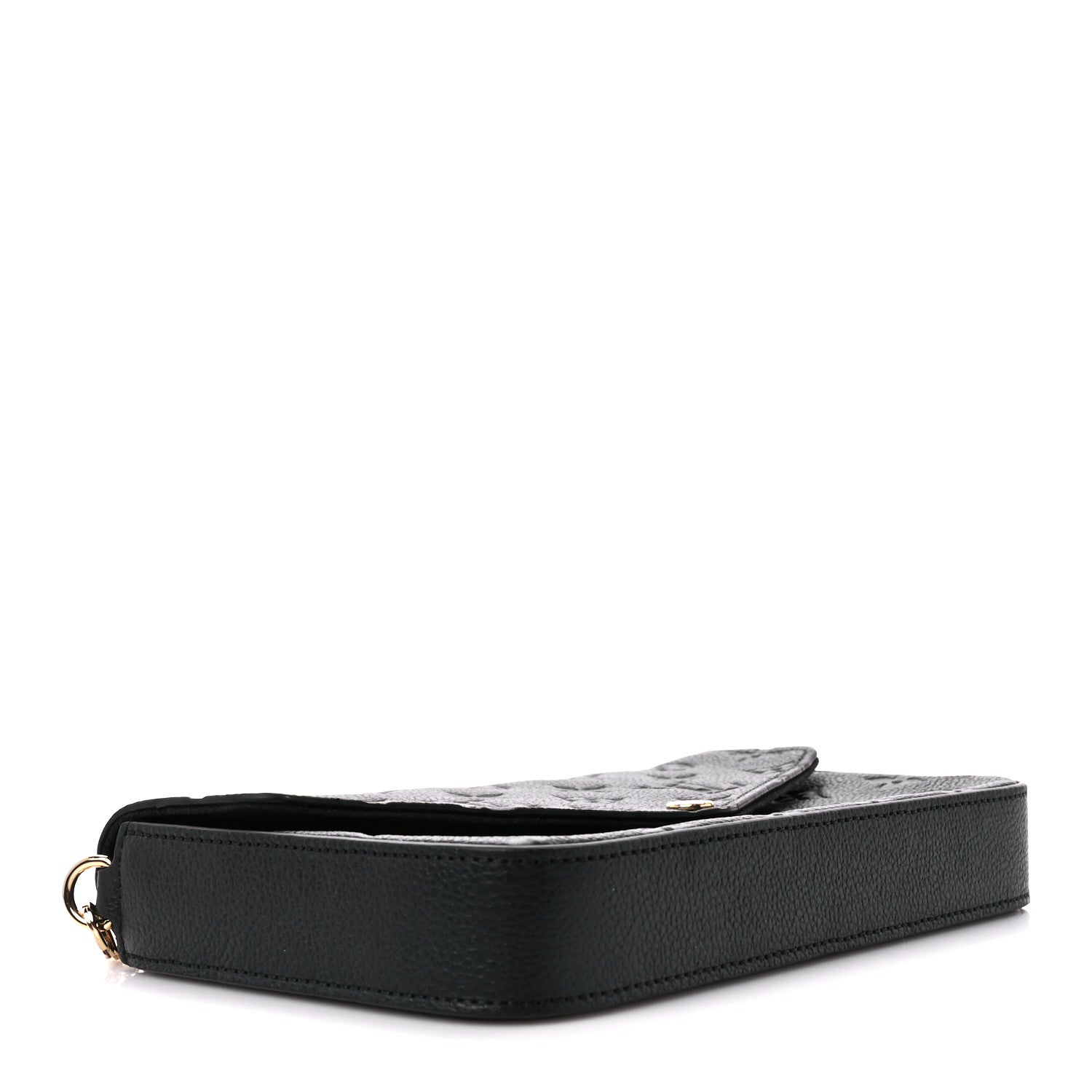 Louis Vuitton Empreinte Pochette Felicie Chain Wallet Black 5 of 12
