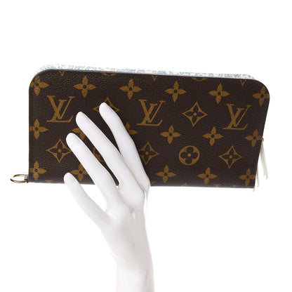 Louis Vuitton Monogram Fleuri Insolite Wallet Violet 2 of 6