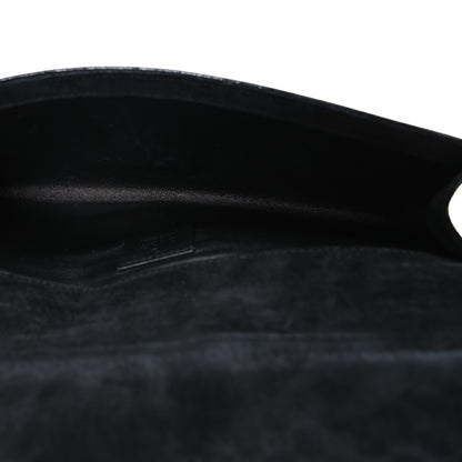 Gucci Patent Microguccissima Small Broadway Clutch Black 5 of 7