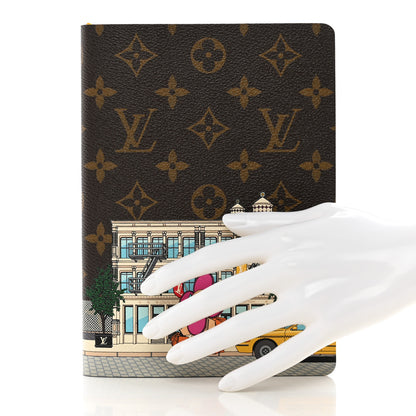 Louis Vuitton Monogram 2022 Christmas Animation New York Soho Clemence Notebook 2 of 6