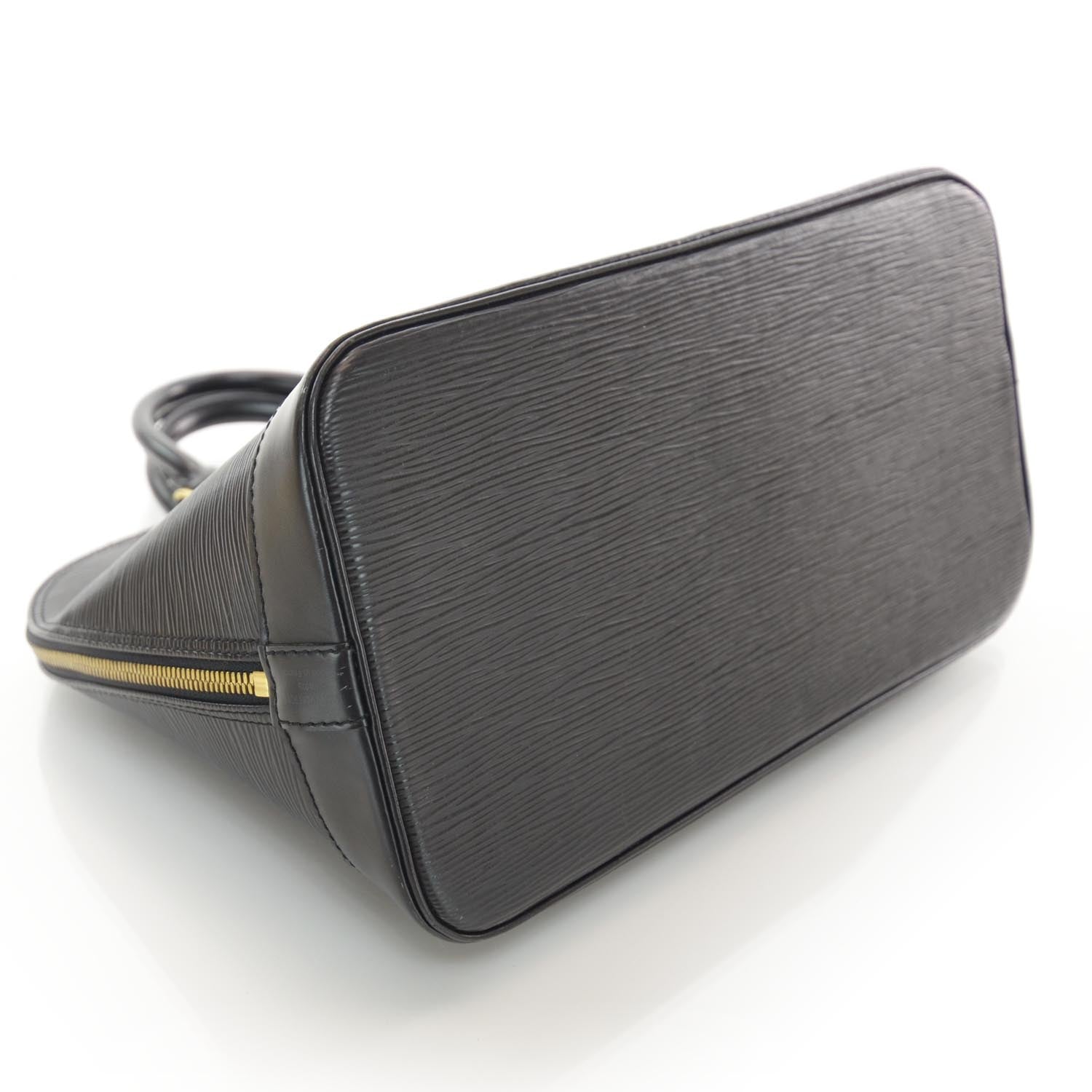 Louis Vuitton Epi Alma Black 3 of 7