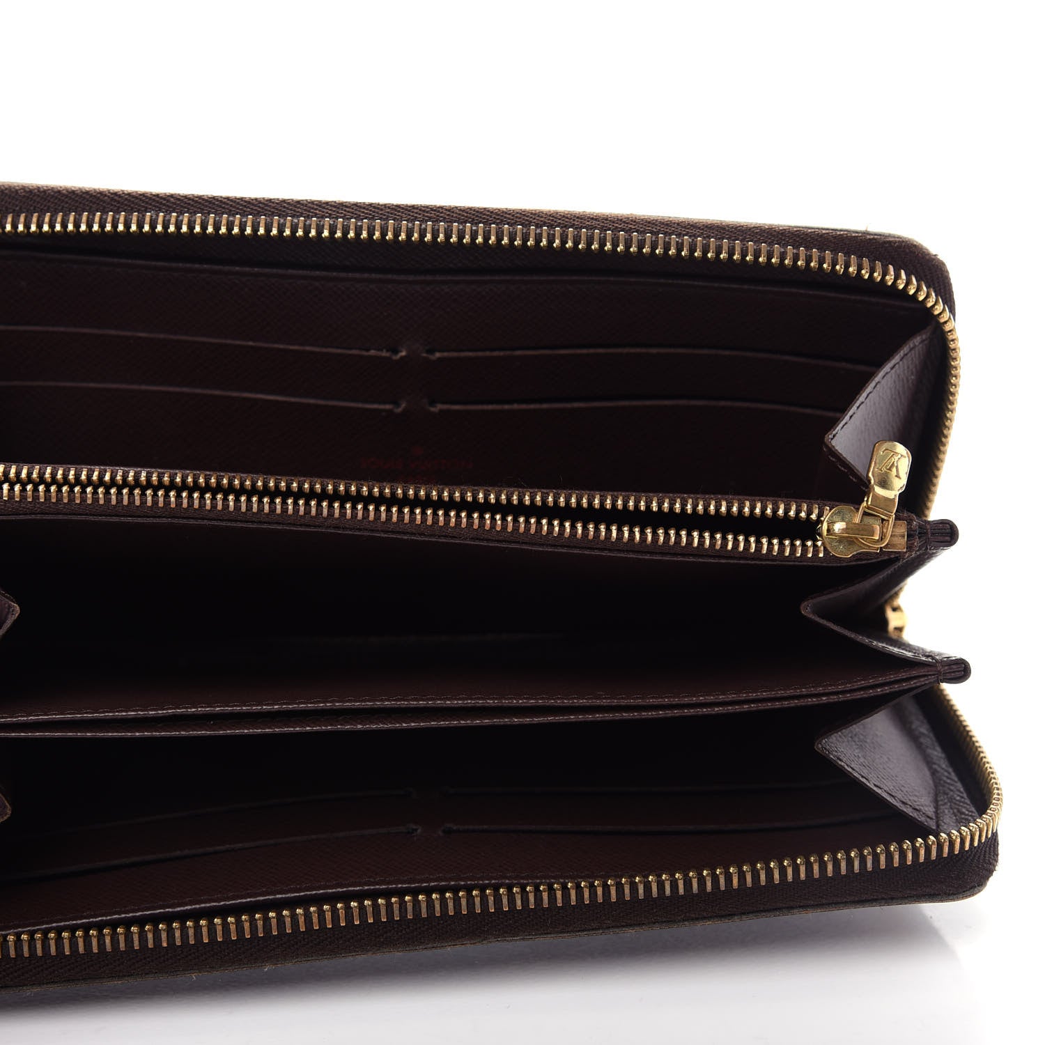 Louis Vuitton Damier Ebene Zippy Wallet 5 of 8