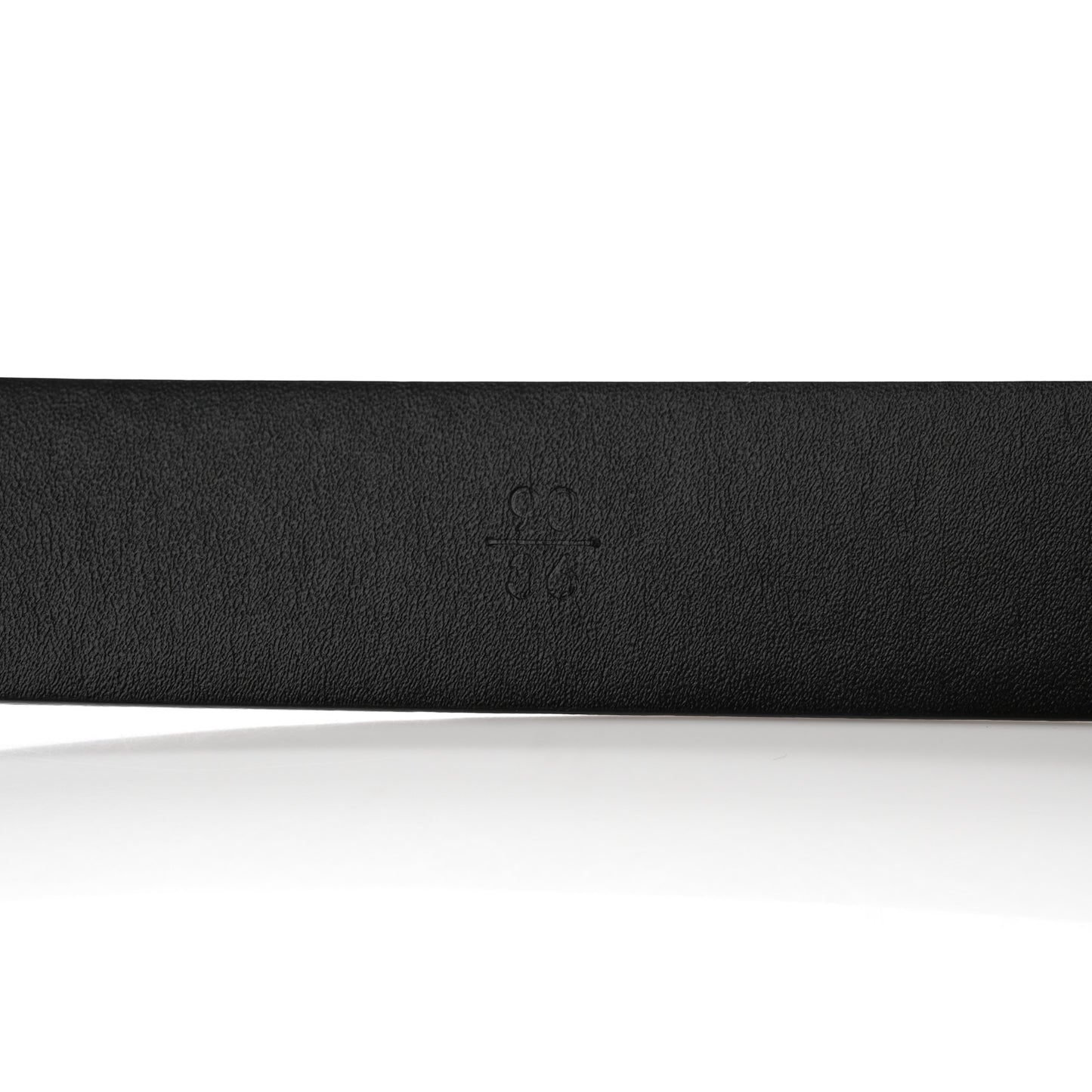Calfskin Paris Button CC Belt 90/36 Black