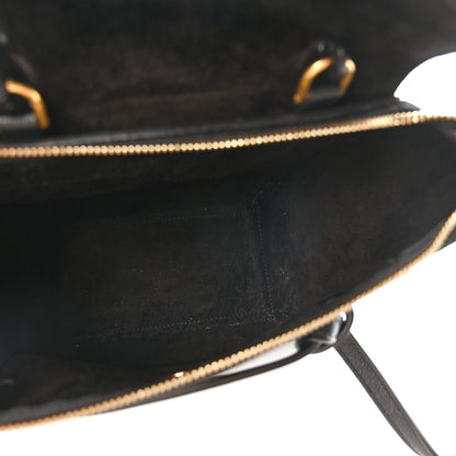 Celine Grained Calfskin Nano Belt Bag Black 5 of 9