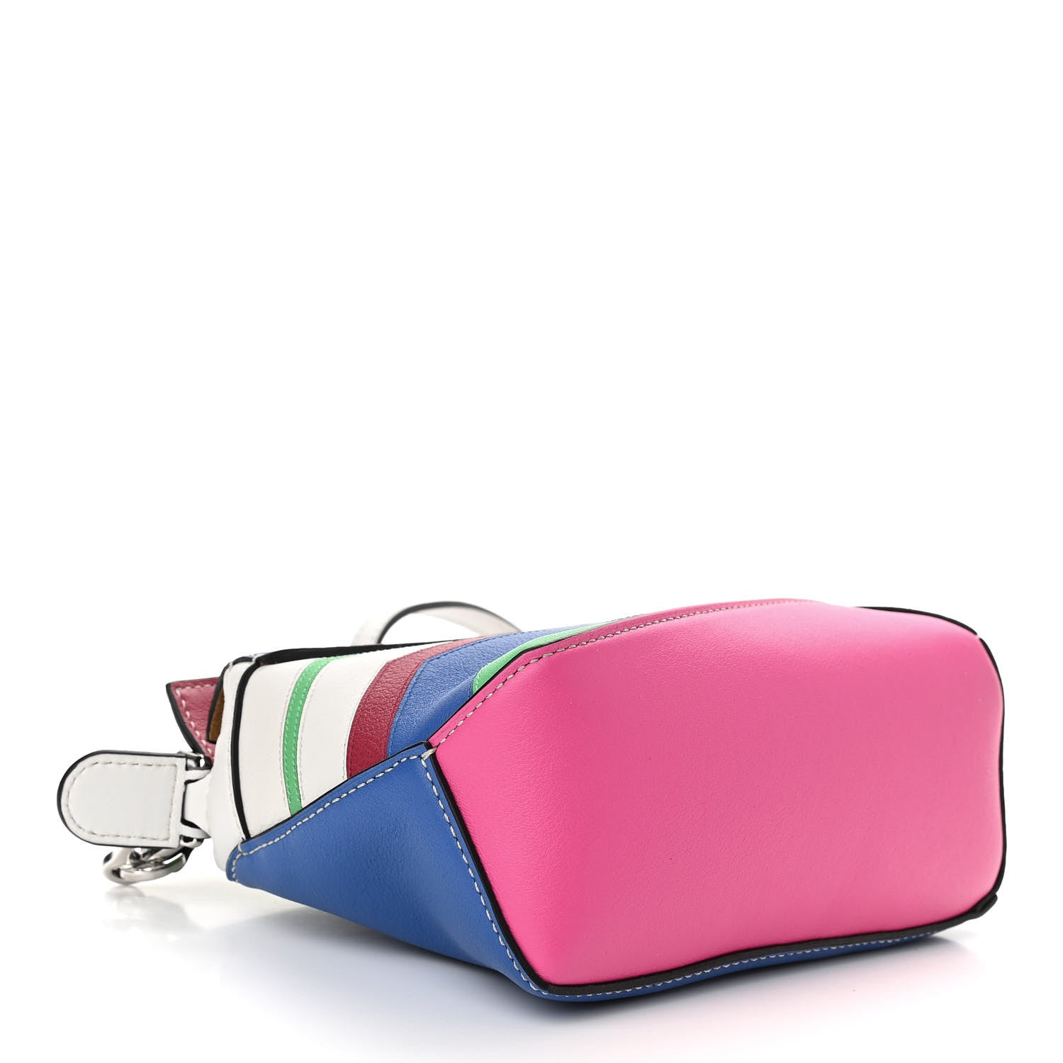 Loewe Calfskin Mini Puzzle Edge Bag Grey Multicolor 4 of 9